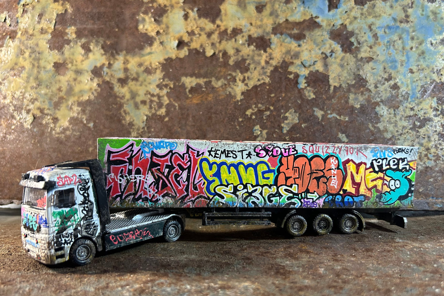 Bunnings Graffiti Art Model Truck