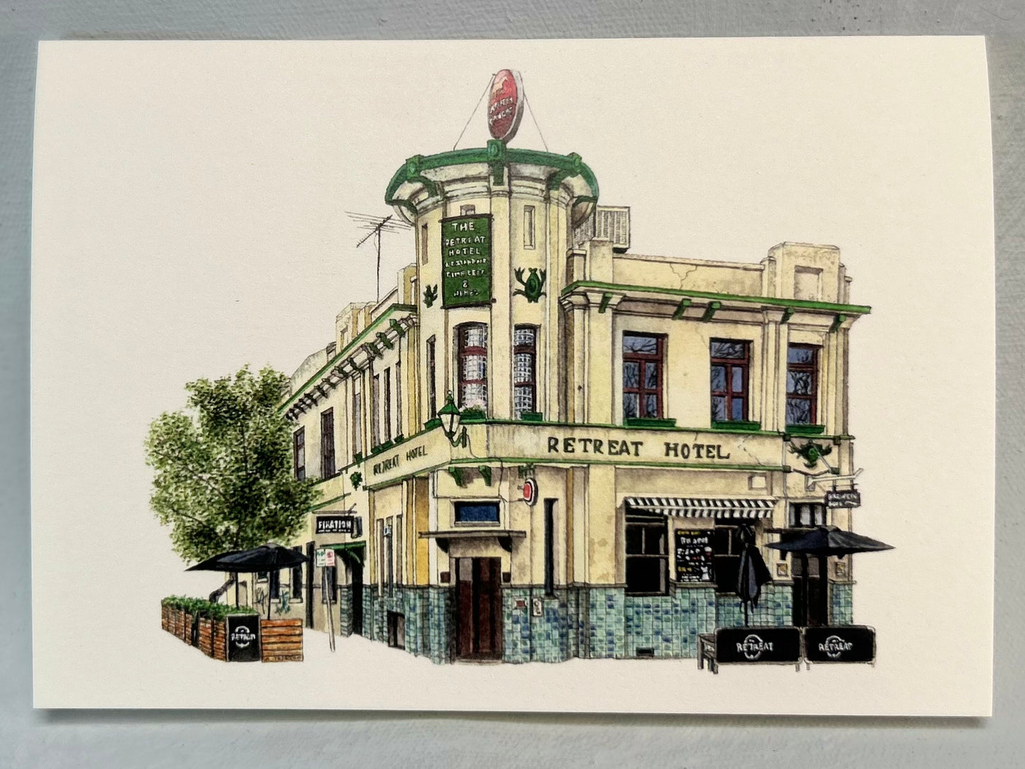 "Melbourne Pub Series"- Boxed Greeting Card set.