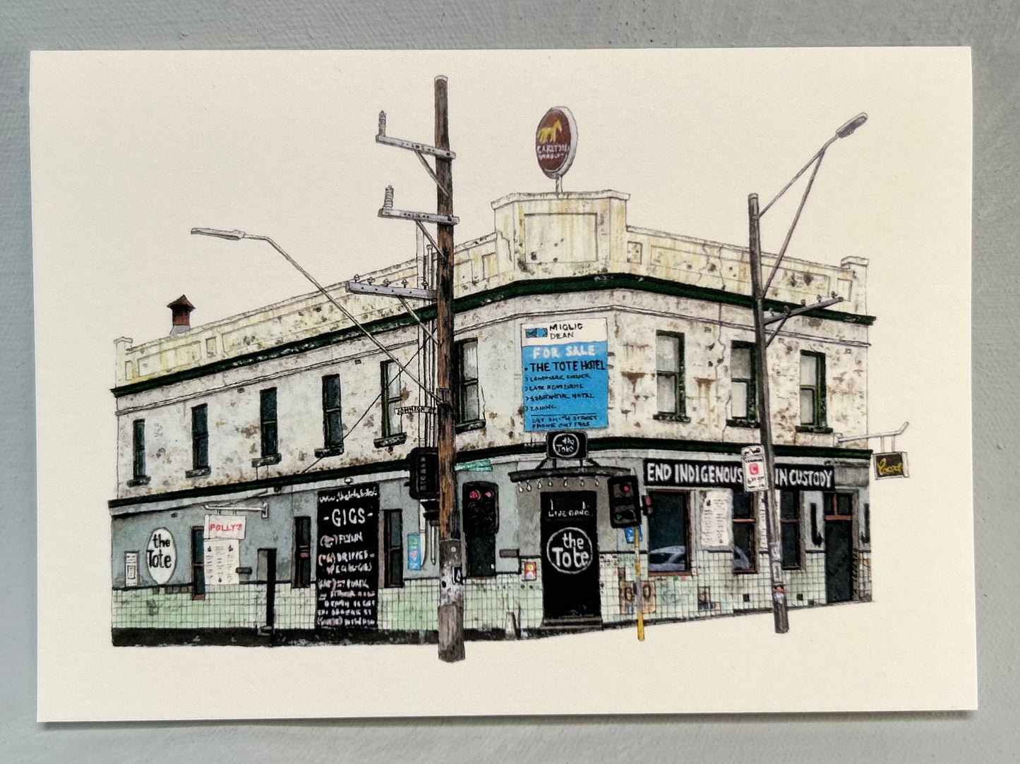 "Melbourne Pub Series"- Boxed Greeting Card set.