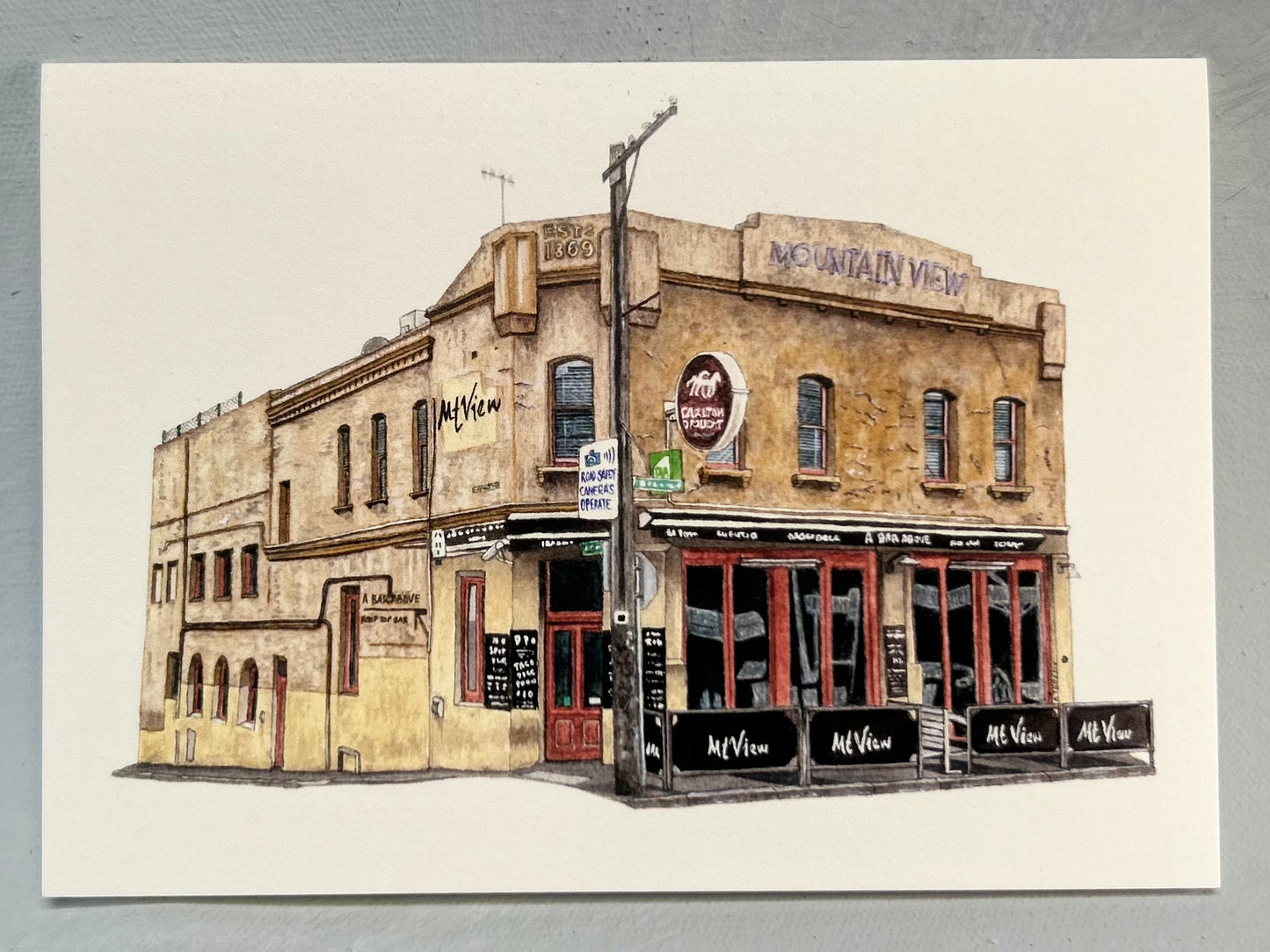 "Melbourne Pub Series"- Boxed Greeting Card set.