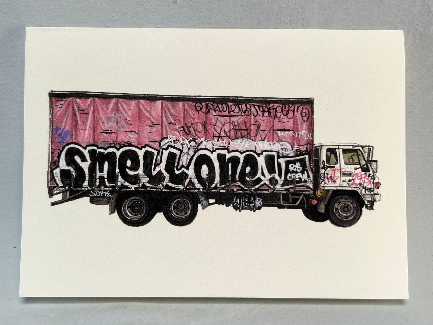 "Melbourne Grunge series"-Boxed Greeting Card set