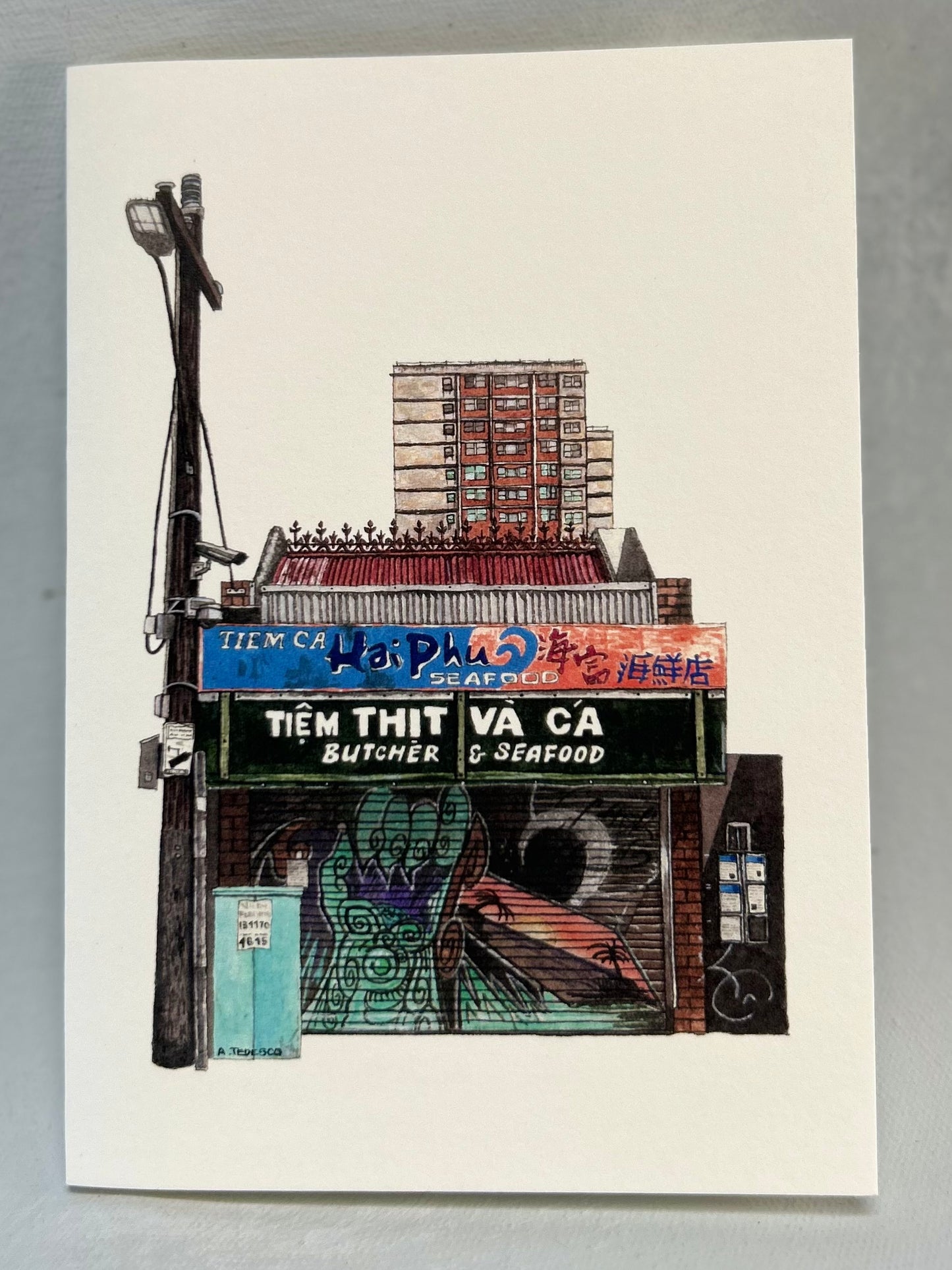 "Melbourne Grunge series"-Boxed Greeting Card set