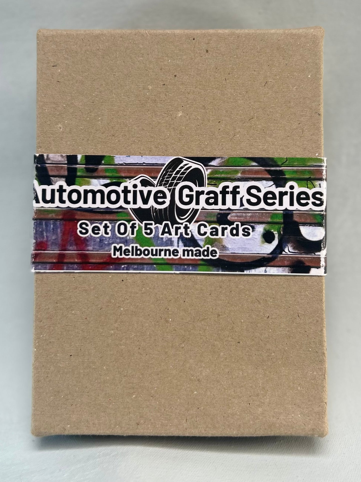 "Automotive Graff Series"- Boxed Greeting card set