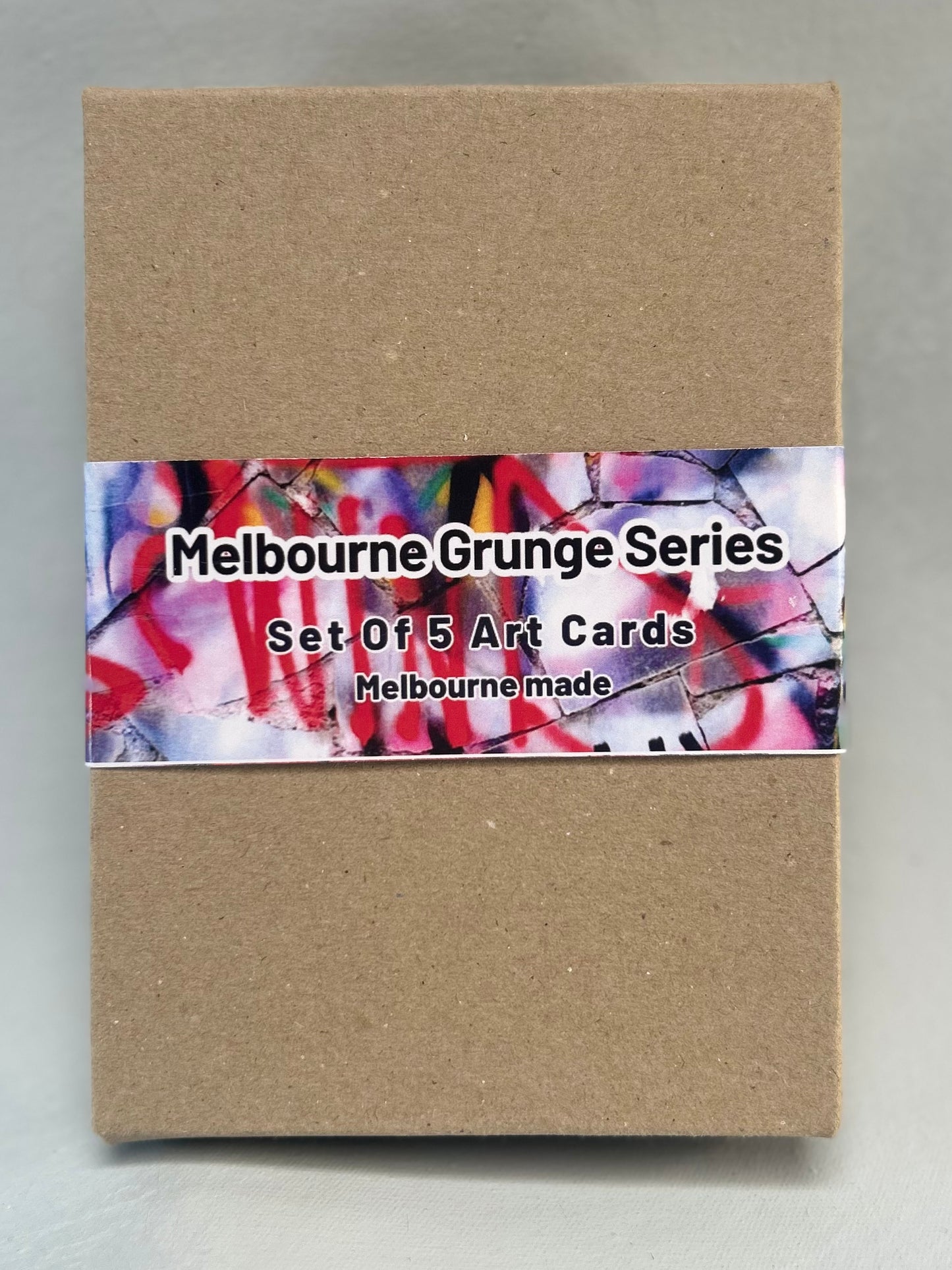 "Melbourne Grunge series"-Boxed Greeting Card set