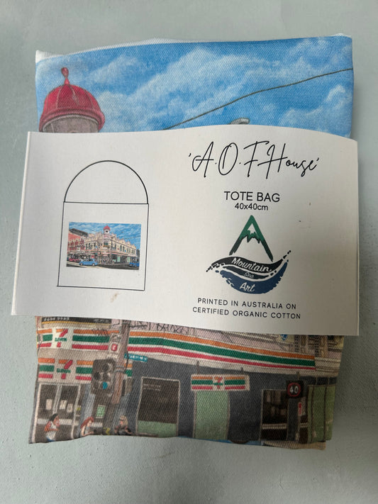 “AOF House” tote