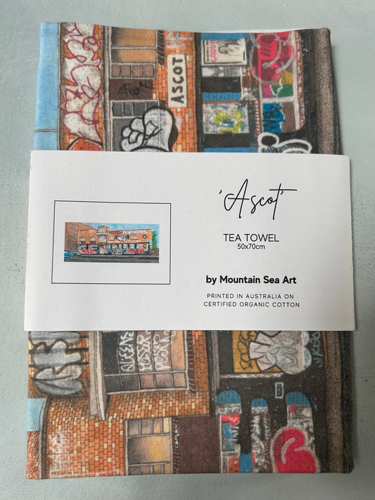 “Ascot house” Tea towel