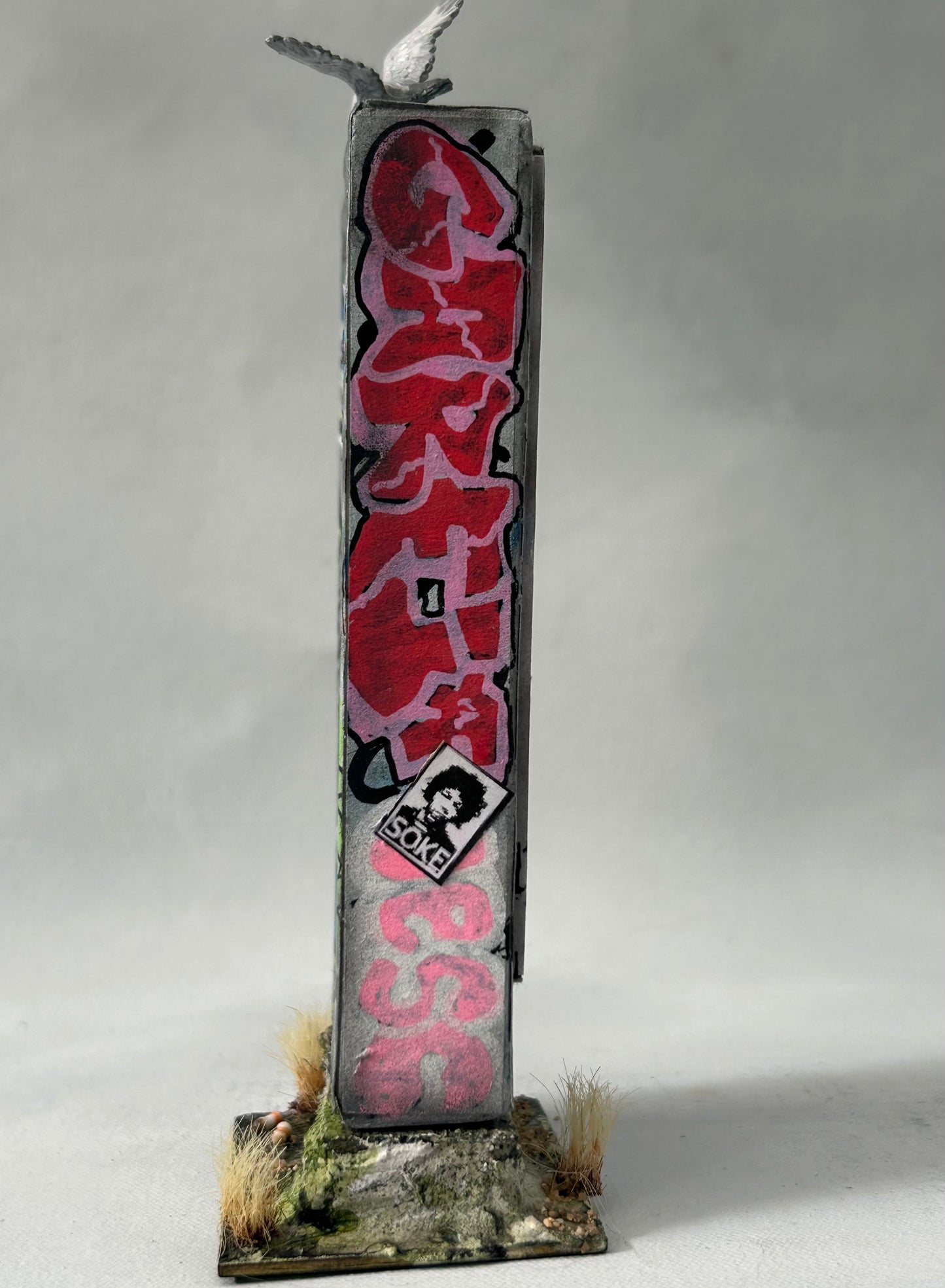 Miniature Graffiti Electrical Box- Urban Grit Series