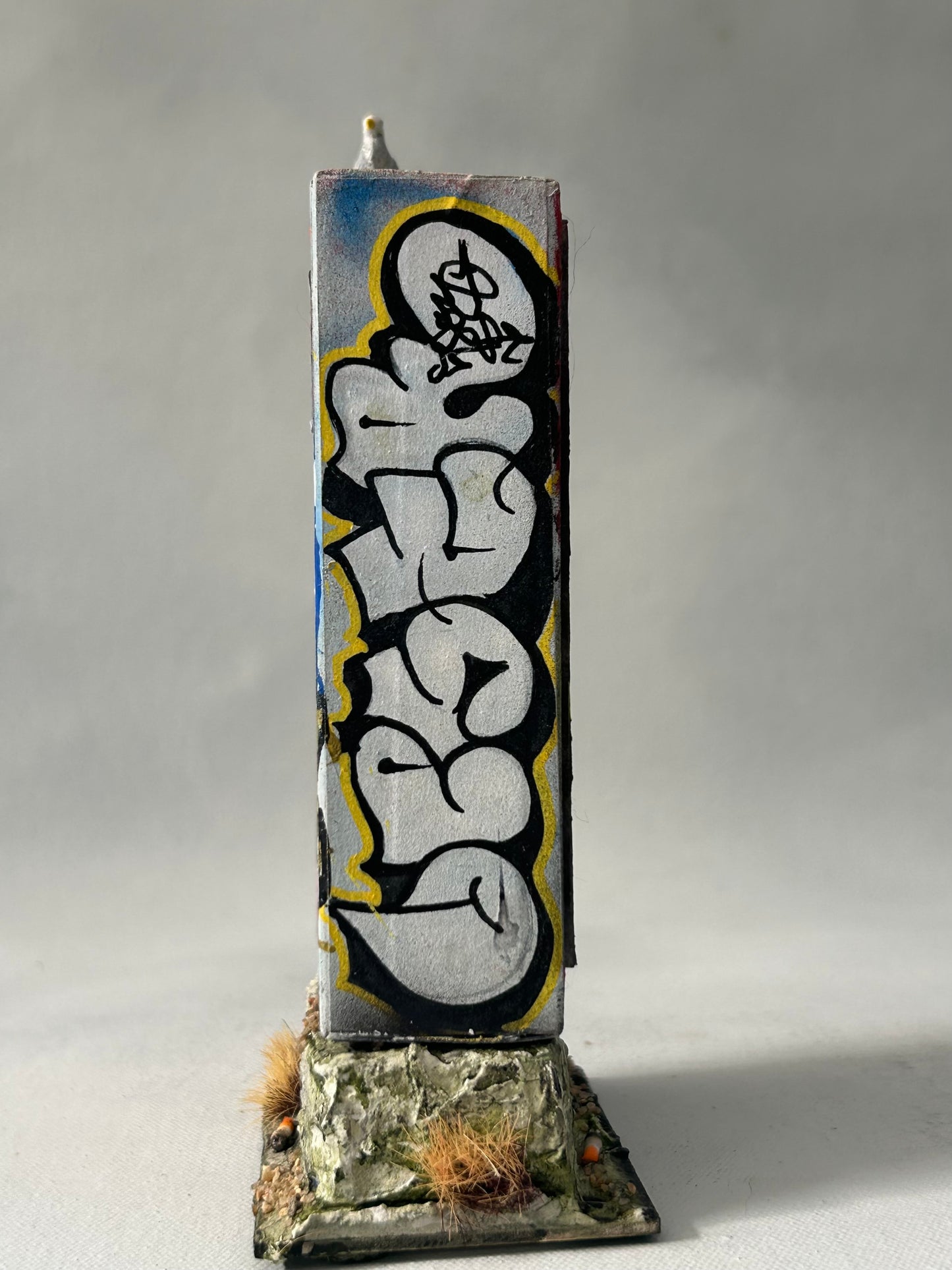 Miniature Graffiti Electrical Box- Urban Grit Series