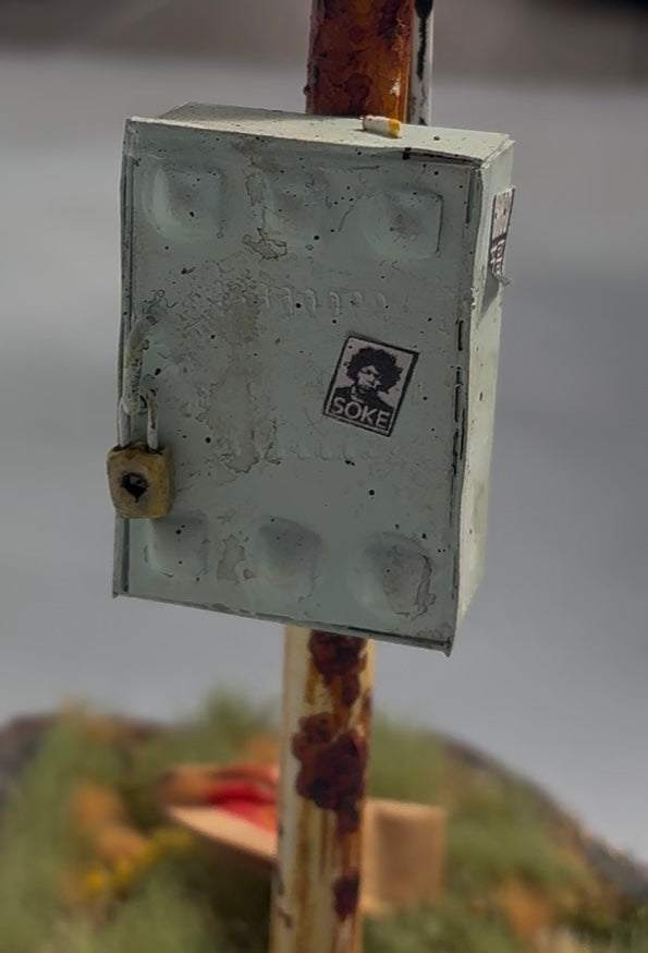 Beach Motel - Frankston ( miniature sign)