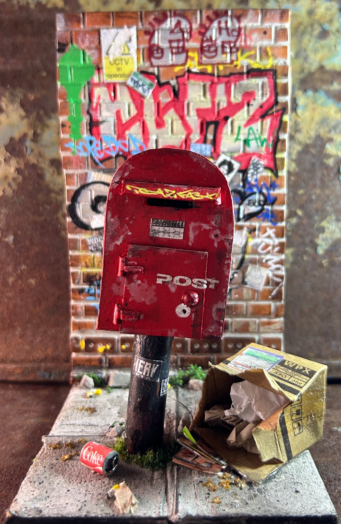 Australia Post Box Street Scene