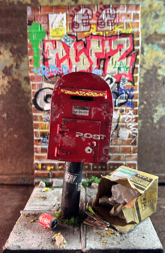 Australia Post Box Street Scene