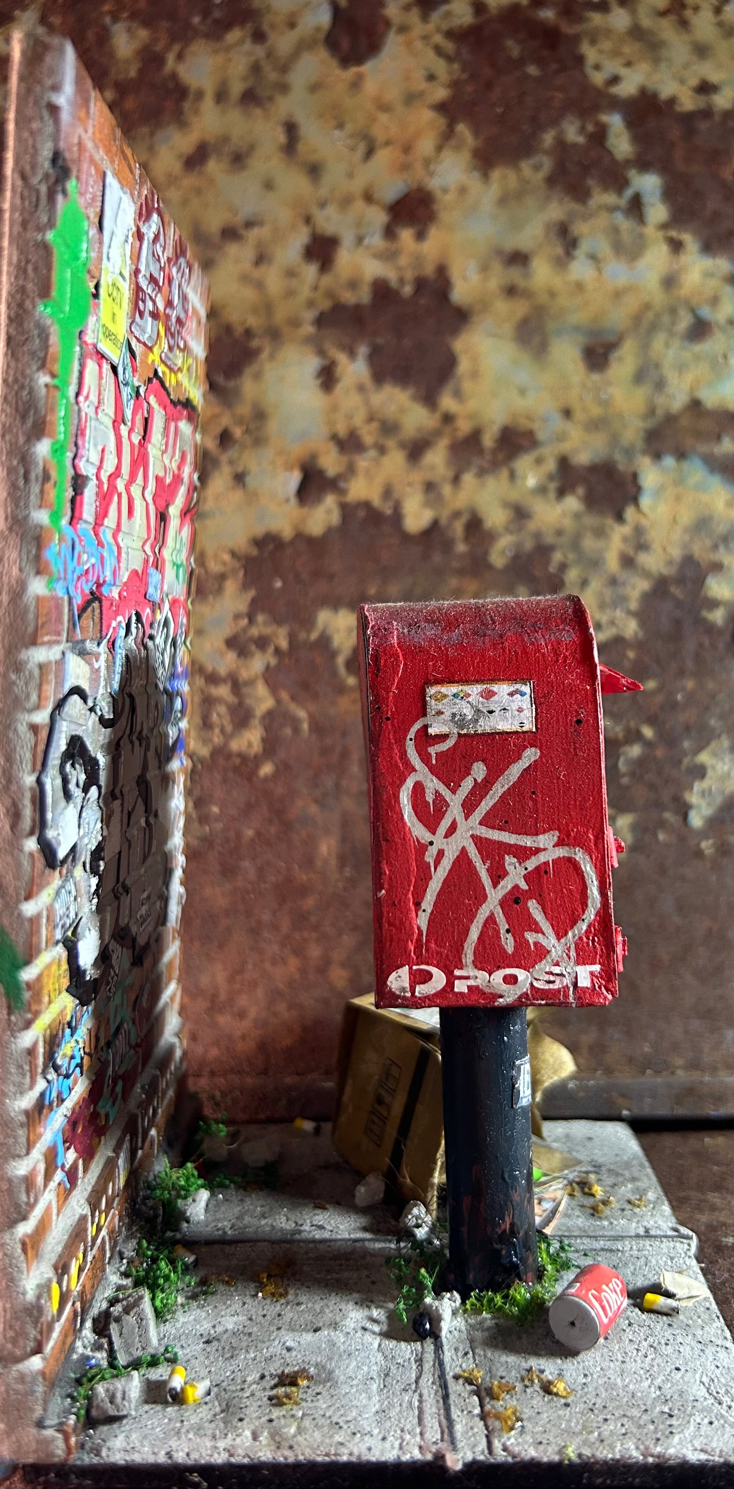 Australia Post Box Street Scene