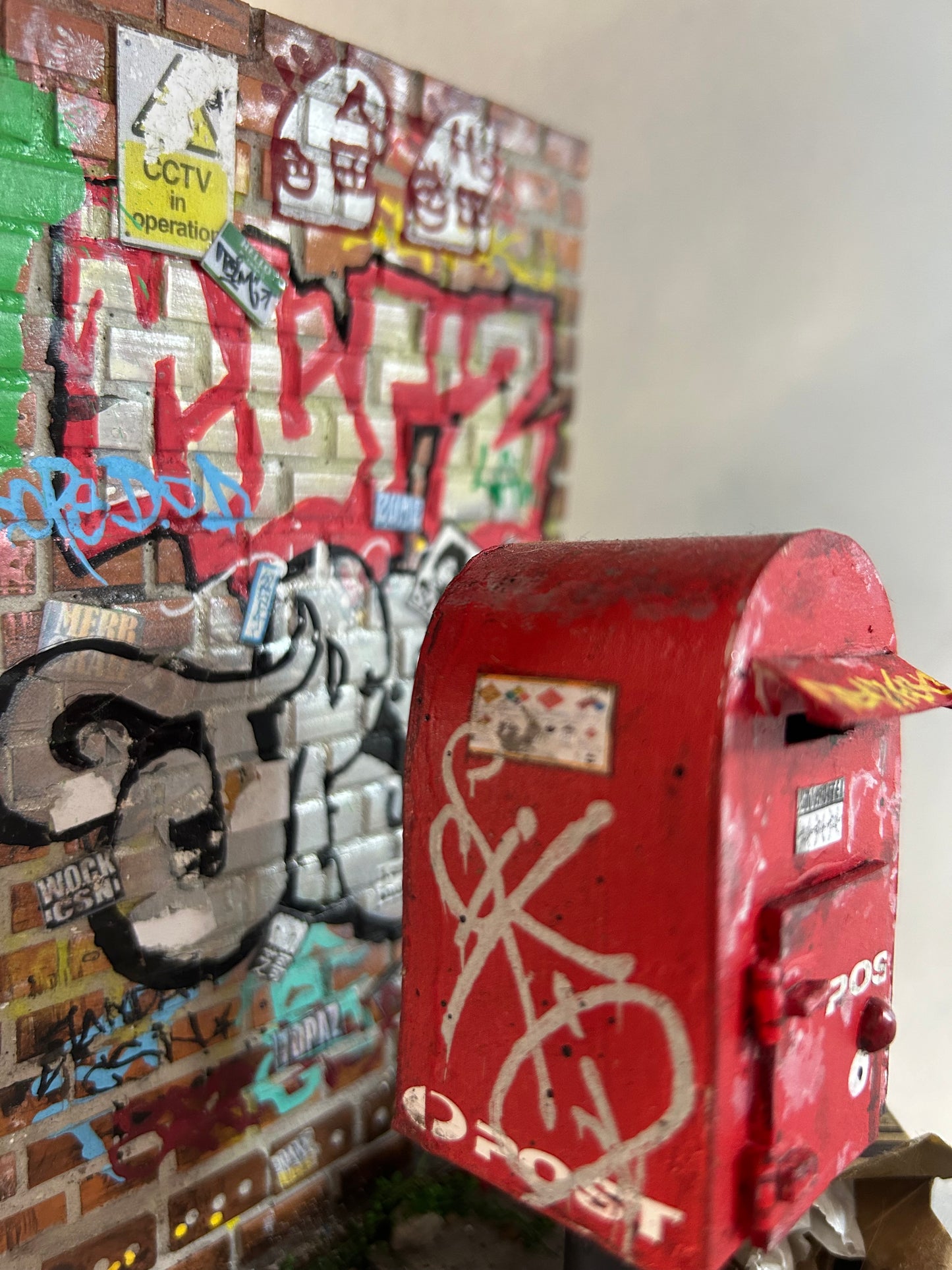 Australia Post Box Street Scene