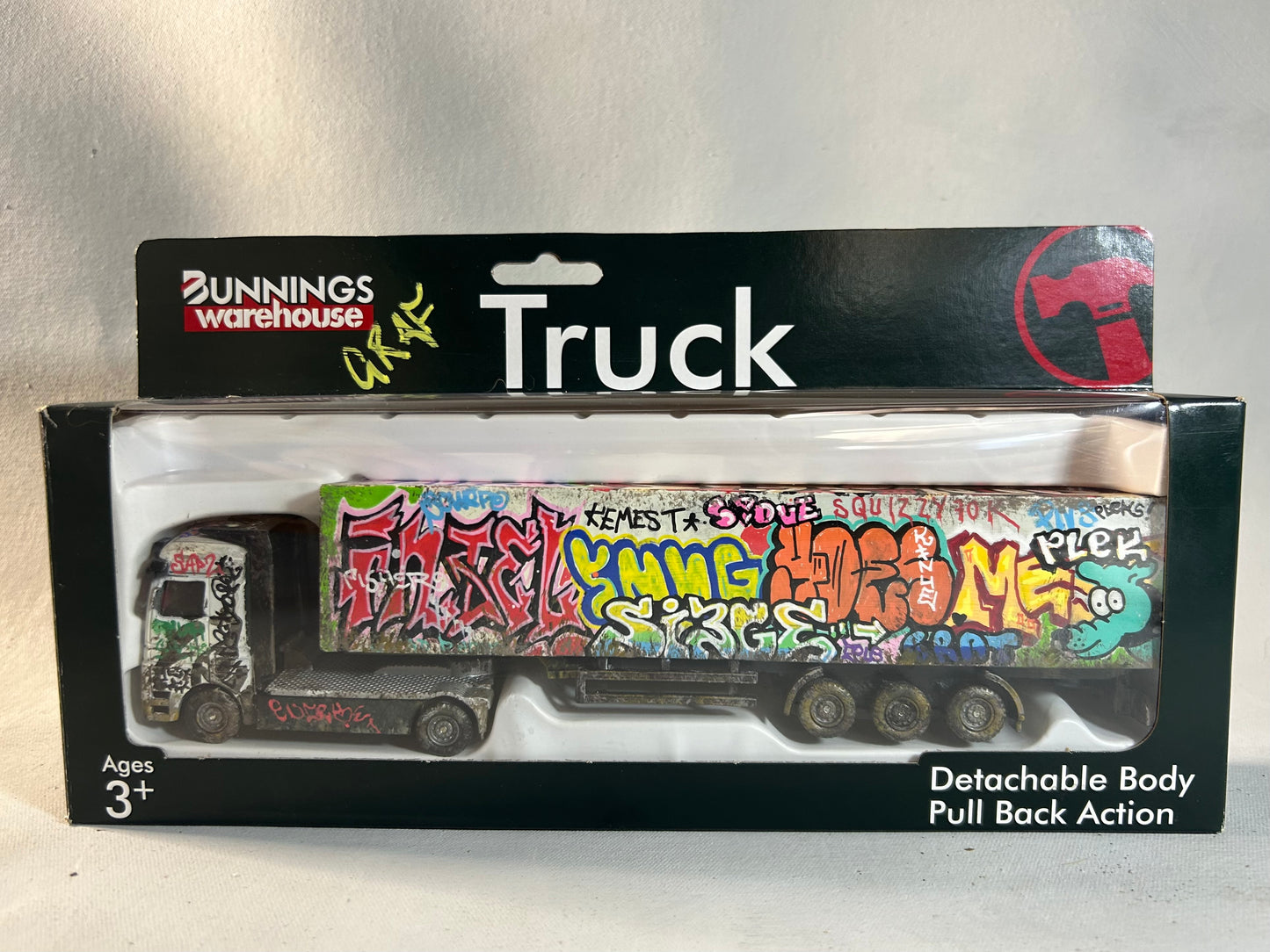 Bunnings Graffiti Art Model Truck