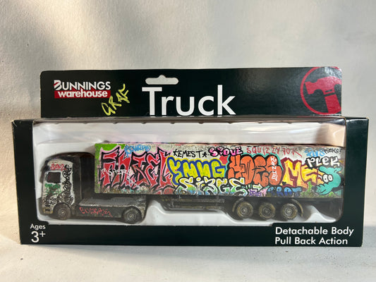 Bunnings Graffiti Art Model Truck