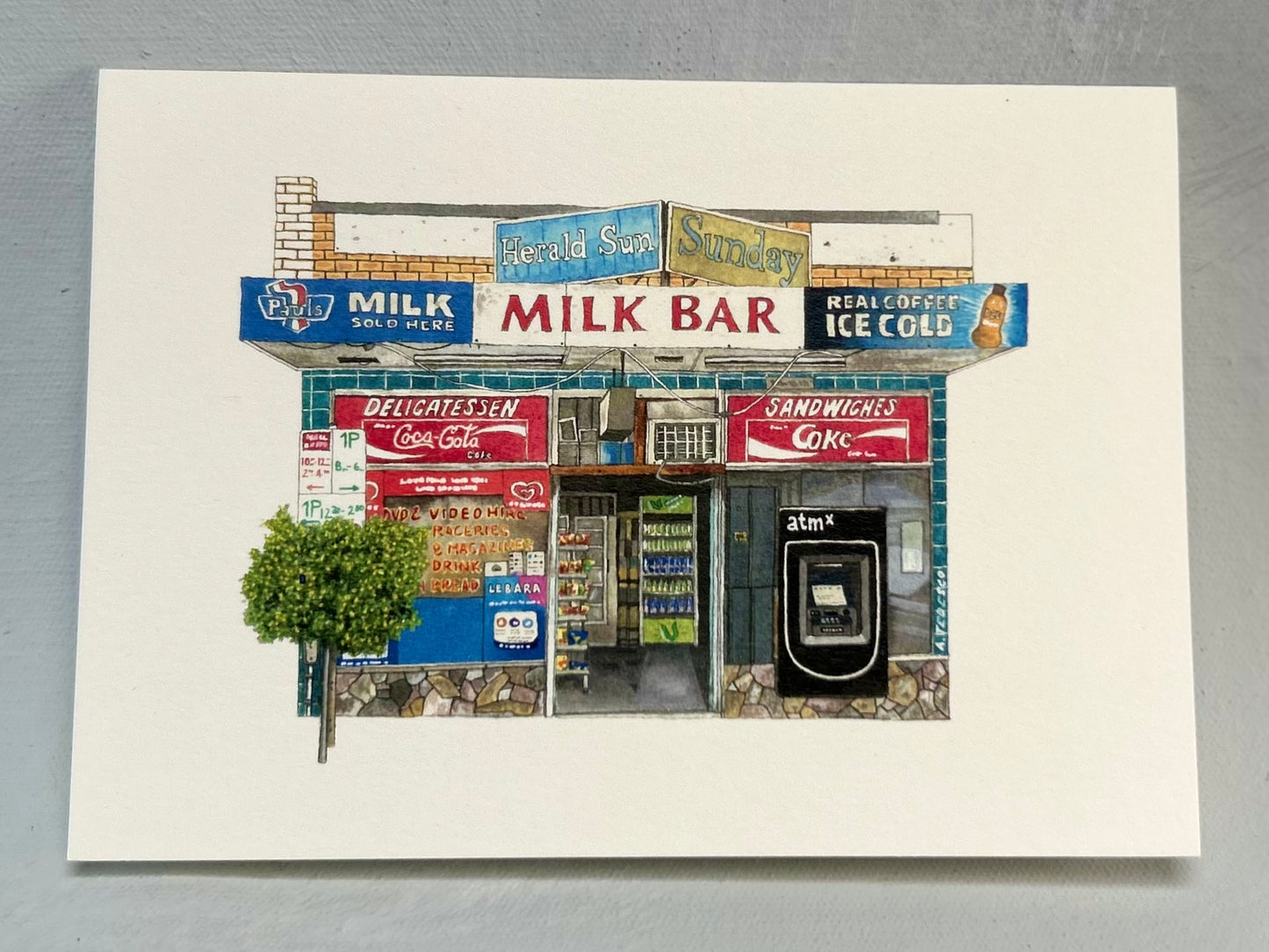 "The Milkbar Series" -Boxed Greeting Card set