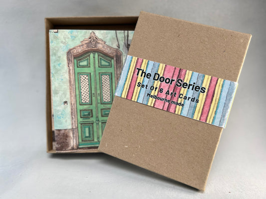 "The door series"-Boxed Greeting Card set