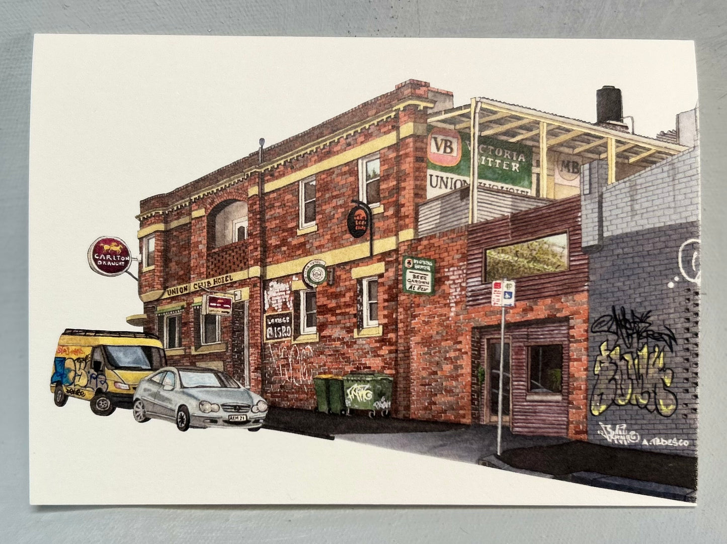 "Melbourne Pub Series"- Boxed Greeting Card set.